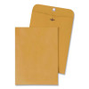 Clasp Envelope, 28 Lb Bond Weight Kraft, #35, Square Flap, Clasp/Gummed Closure, 5 x 7.5, Brown Kraft, 100/Box