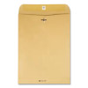 Clasp Envelope, 28 Lb Bond Weight Kraft, #94, Square Flap, Clasp/Gummed Closure, 9.25 x 14.5, Brown Kraft, 100/Box