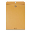 Clasp Envelope, 28 Lb Bond Weight Kraft, #93, Square Flap, Clasp/Gummed Closure, 9.5 x 12.5, Brown Kraft, 100/Box