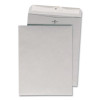 Clasp Envelope, 28 Lb Bond Weight Kraft, #97, Square Flap, Clasp/Gummed Closure, 10 x 13, Executive Gray, 100/Box