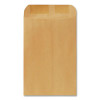 Catalog Envelope, 28 Lb Bond Weight Kraft, #1 3/4, Square Flap, Gummed Closure, 6.5 x 9.5, Brown Kraft, 500/Box