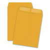 Catalog Envelope, 28 Lb Bond Weight Kraft, #13 1/2, Square Flap, Gummed Closure, 10 x 13, Brown Kraft, 100/Box