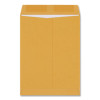 Catalog Envelope, 28 Lb Bond Weight Kraft, #15 1/2, Square Flap, Gummed Closure, 12 x 15.5, Brown Kraft, 250/Box