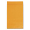 Jumbo Size Kraft Envelope, Cheese Blade Flap, Fold-Over Closure, 12.5 x 18.5, Brown Kraft, 25/Pack
