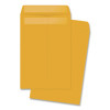 Redi-Seal Catalog Envelope, #1, Cheese Blade Flap, Redi-Seal Adhesive Closure, 6 x 9, Brown Kraft, 100/Box