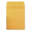 Redi-Seal Catalog Envelope, #10 1/2, Cheese Blade Flap, Redi-Seal Adhesive Closure, 9 x 12, Brown Kraft, 100/Box