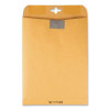 Postage Saving Clearclasp Kraft Envelope, #90, Cheese Blade Flap, Clearclasp Closure, 9 X 12, Brown Kraft, 100/Box