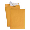 Redi-Strip Catalog Envelope, #10 1/2, Cheese Blade Flap, Redi-Strip Adhesive Closure, 9 x 12, Brown Kraft, 100/Box