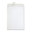 Redi-Strip Catalog Envelope, #10 1/2, Cheese-Blade Flap, Redi-Strip Adhesive Closure, 9 x 12, White, 100/Box