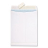 Redi-Strip Security Tinted Envelope, #10 1/2, Square Flap, Redi-Strip Adhesive Closure, 9 x 12, White, 100/Box