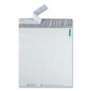 Redi-Strip Poly Expansion Mailer, #4 1/2, Square Flap, Redi-Strip Adhesive Closure, 11 x 13, White, 100/Carton