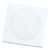 Cd/Dvd Sleeves, 1 Disc Capacity, White, 100/Box
