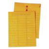 Brown Kraft Redi-Tac Box-Style Interoffice Envelope, #97, Two-Sided Three-Column Format, 10 X 13, Brown Kraft, 100/Box