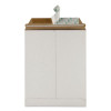 Photo/Document Mailer, Cheese Blade Flap, Redi-Strip Adhesive Closure, 9 x 11.5, White, 25/Box
