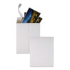 Photo/Document Mailer, Cheese Blade Flap, Redi-Strip Adhesive Closure, 9 x 11.5, White, 25/Box