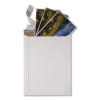 Photo/Document Mailer, Cheese Blade Flap, Redi-Strip Adhesive Closure, 9.75 x 12.5, White, 25/Box