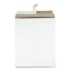 Photo/Document Mailer, Cheese Blade Flap, Redi-Strip Adhesive Closure, 11 x 13.5, White, 25/Box
