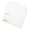Antistatic Fiberboard Disk Cd/Dvd Mailer, Cheese Blade Flap, Redi-Strip Adhesive Closure, 6 x 8.63, White, 25/Box
