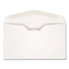 Business Envelope, #9, Commercial Flap, Diagonal Seam, Gummed Closure, 24 Lb Bond Weight Paper, 3.88 x 8.88, White, 500/Box