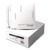 Disk/Cd Foam-Lined Mailers For Cds/Dvds, Square Flap, Redi-Strip Adhesive Closure, 5.13 x 5, White, 25/Box