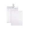 Lightweight 14 Lb Tyvek Catalog Mailers, #15 1/2, Square Flap, Redi-Strip Adhesive Closure, 12 x 16, White, 100/Box