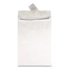 Lightweight 14 Lb Tyvek Open End 1.5" Expansion Mailers, #13 1/2, Square Flap, Redi-Strip Closure, 10 x 13, White, 25/Box