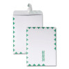 Heavy 18 Lb Tyvek Open End Expansion Mailers, First Class, #13 1/2, Square Flap, Redi-Strip Closure, 10"x13", White, 100/Ct