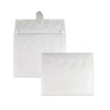 Lightweight 14 Lb Tyvek Open End Expansion Mailers, #15 1/2, Square Flap, Redi-Strip Adhesive Closure, 12 x 16, White, 100/Ct