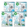 Freshmatic Life Scents Starter Kit, 5.89 Oz Fresh Waters Refill/Aa Battery, 4 Kits/Carton
