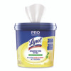 Professional Disinfecting Wipe Bucket, 1-Ply, 6 x 8, Lemon And Lime Blossom, White, 800 Wipes/Bucket, 2 Buckets/Carton