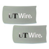 Speedy-Wrap Magnetic Cable Wrap, 0.82" X 10", Gray, 2/Pack