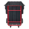 1.5 Cu Yd Brute Rotomolded Tilt Truck, 1,200 Lb Capacity, Black