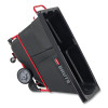 0.5 Cu Yd Brute Rotomolded Tilt Truck, 1,400 Lb Capacity, Black