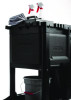 Cleaning Cart Locking Door Kit, Black