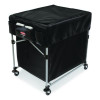 Storage/Trash Compartment Cover, Cloth, Black