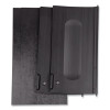 Executive Janitorial Cleaning Cart Locking Cabinet Door Kit, Black