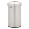 Refine Series Waste Receptacle, 23 Gal, Plastic/Stainless Steel