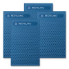 Large Prelabeled Recycled Waste Panels For Tailor And Landmark Series Containers, 20.72" x 0.5" x 34.33", Blue, 4/Carton