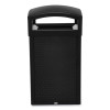 Large General Purpose Perforated Panels For Tailor And Landmark Series Containers, 20.72" x 0.5" x 34.33", Black, 4/Carton