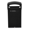 Large Prelabeled Landfill Waste Panels For Tailor And Landmark Series Containers 20.72" x 0.5" x 34.33", Black, 4/Carton