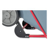 1 Cu Yd Brute Duratilt Frame Tilt Truck, Heavy Duty, 2,100 Lb Capacity, Gray