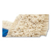 Kut-A-Way Dust Mop Head, Cotton, 24", White, 12/Carton