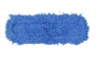Twisted Loop Blend Dust Mop, Polyester Yarn, 48", Blue, 12/Carton