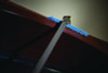 Twisted Loop Blend Dust Mop, Polyester Yarn, 48", Blue, 12/Carton