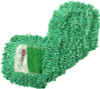 Microfiber Loop Dust Mop, 24" x 5", Green, 12/Carton
