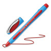 Slider Memo Xb Ballpoint Pen, Stick, Extra-Bold 1.4 Mm, Red Ink, Red/Light Blue Barrel, 10/Box