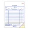 Purchase Order Book, 17 Lines, Two-Part Carbonless, 8.5 x 11, 50 Forms Total