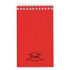 Paper Blanc Xtreme White Wirebound Memo Pads, Narrow Rule, Randomly Assorted Cover Colors, 60 White 3 X 5 Sheets