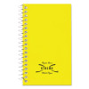 Paper Blanc Xtreme White Wirebound Memo Books, Narrow Rule, Randomly Assorted Cover Color, (60) 5 x 3 Sheets