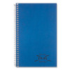 Three-Subject Wirebound Notebooks, 3-Subject, Medium/College Rule, Blue Cover, (150) 9.5 x 6 Sheets